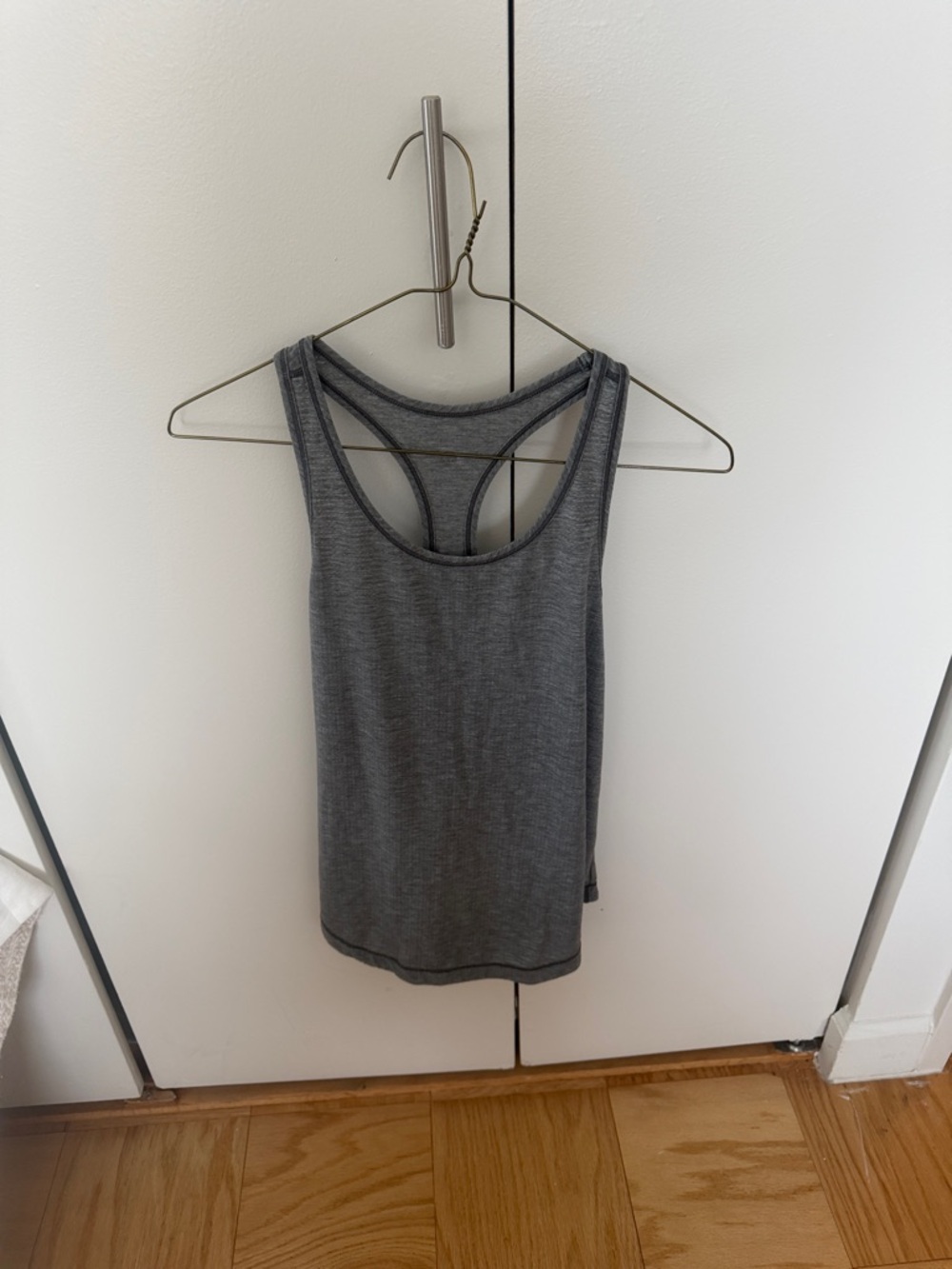 lululemon athletica Gray Racerback Tank